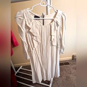 Topshop Cream Dress - Size 4